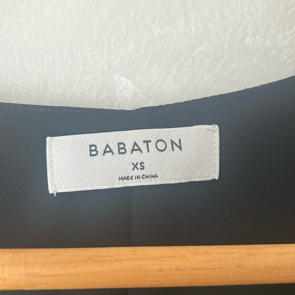 Babaton Aritzia Wallace Wrap dress in black, size XS - Picture 7 of 10
